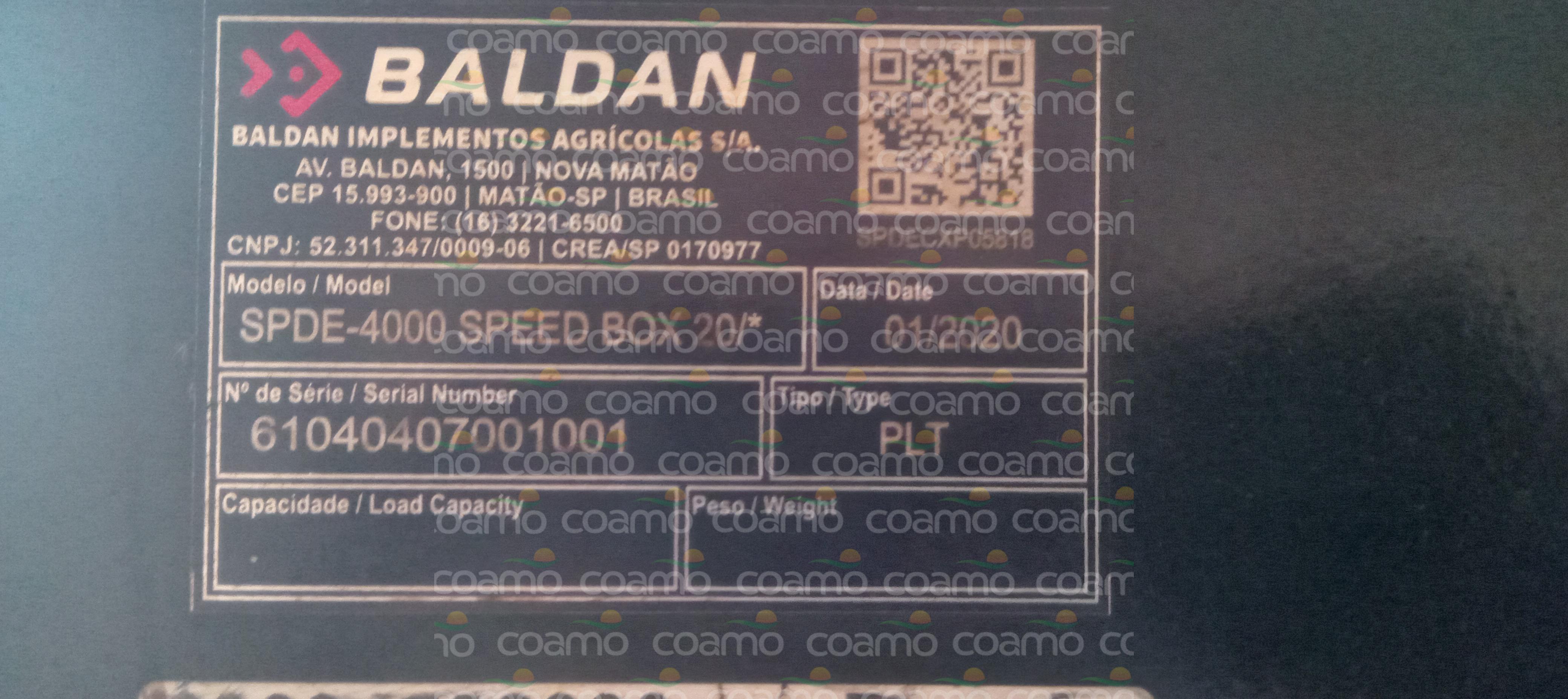 Foto 3 - Semeadeira Baldan SPDE ano 2020