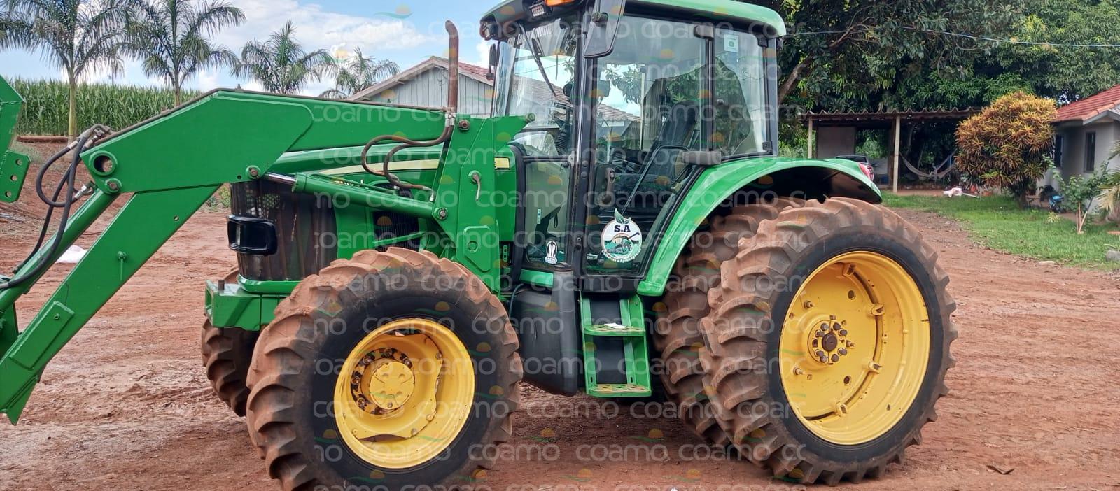 Foto 8 - Trator John Deere 6110 J ano 2012