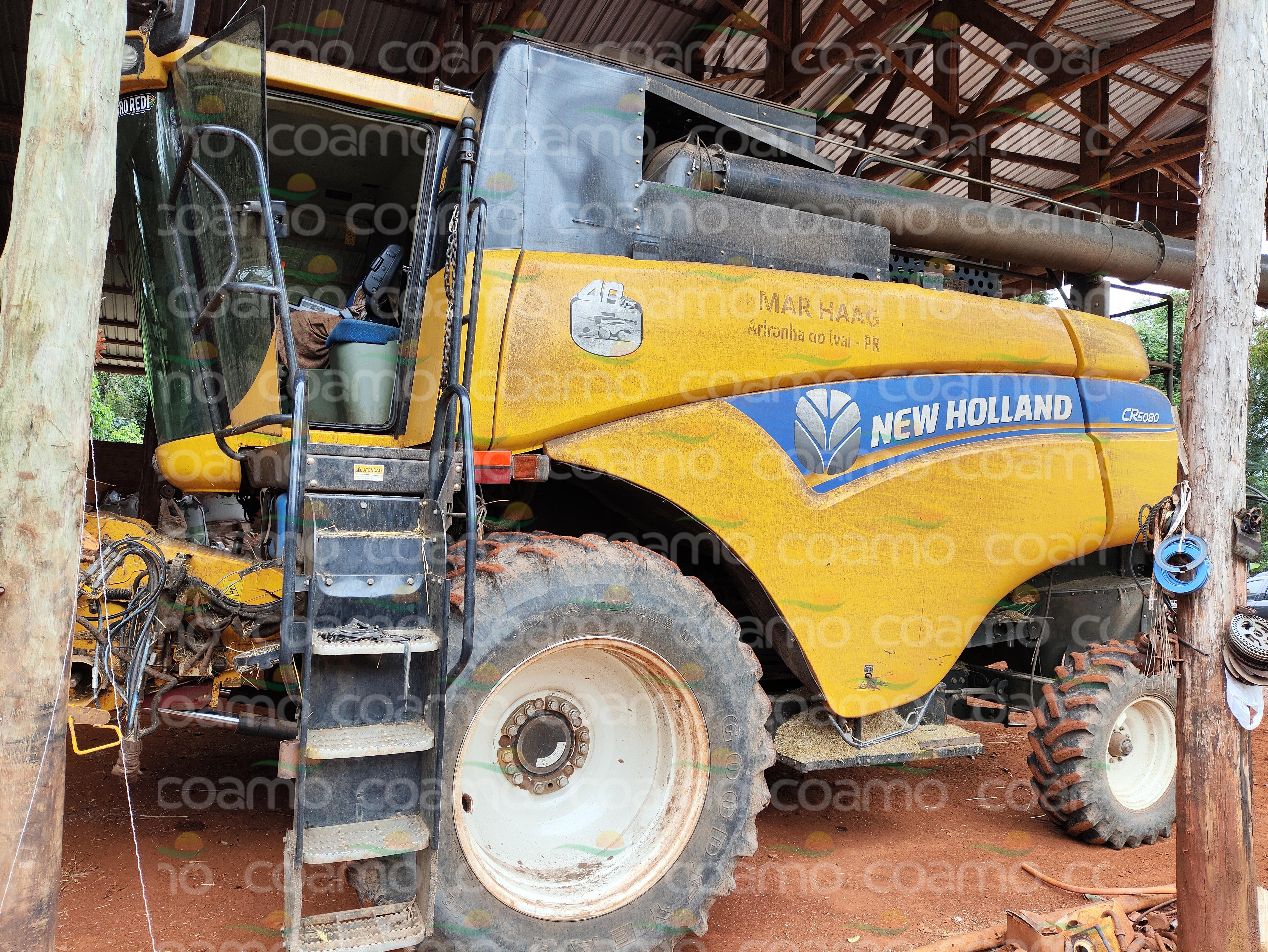 Foto 3 - Colheitadeira New Holland CR 5080 ano 2015