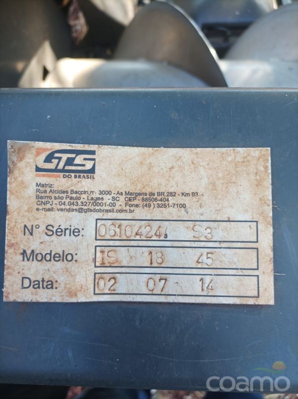 Foto 2 - Plataforma de Milho GTS Produtiva ano 2014