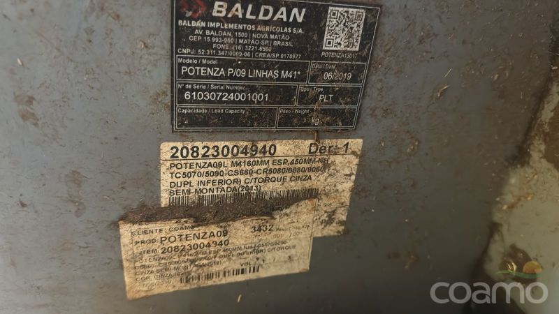 Foto 6 - Plataforma de Milho Baldan Potenza ano 2019