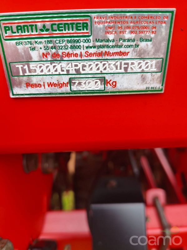 Foto 8 - Plantadeira Planti Center TERRAÇUS ano 2018