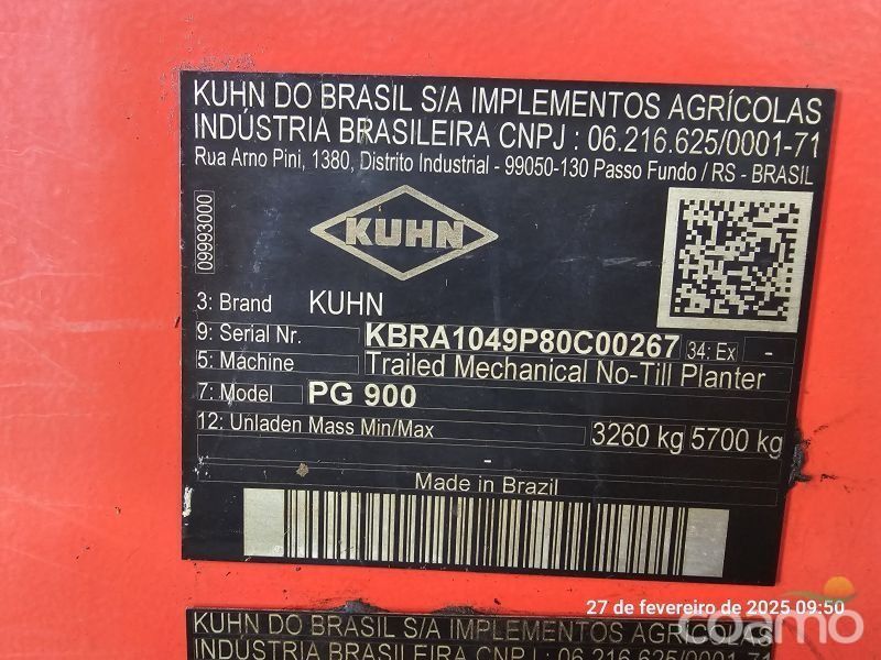 Foto 3 - Plantadeira Kuhn PG ano 2020