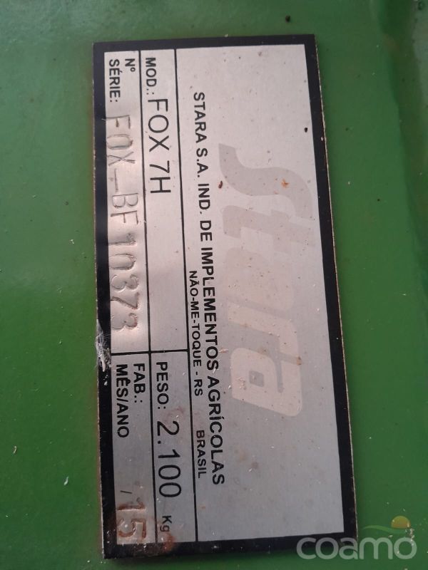 Foto 6 - Escarificador STARA FOX ano 2015