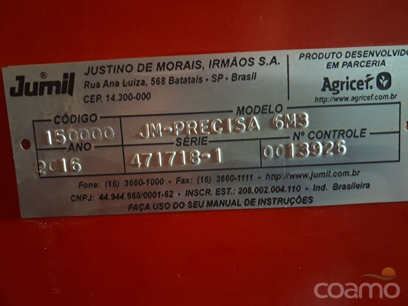 Foto 8 - Distribuidor de Sólidos JUMIL JM-PRECISA ano 2016