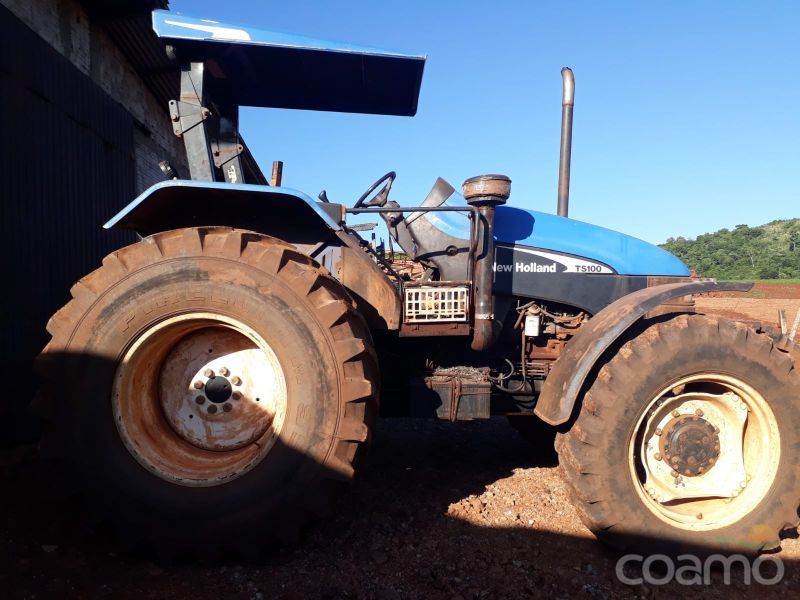 Foto 2 - Trator New Holland TS 100 ano 2003