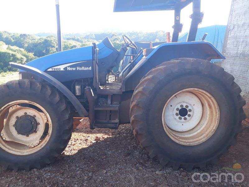 Foto 1 - Trator New Holland TS 100 ano 2003