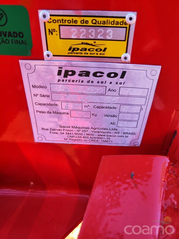 Foto 9 - Distribuidor de Sólidos Ipacol DSE12500 ano 2026